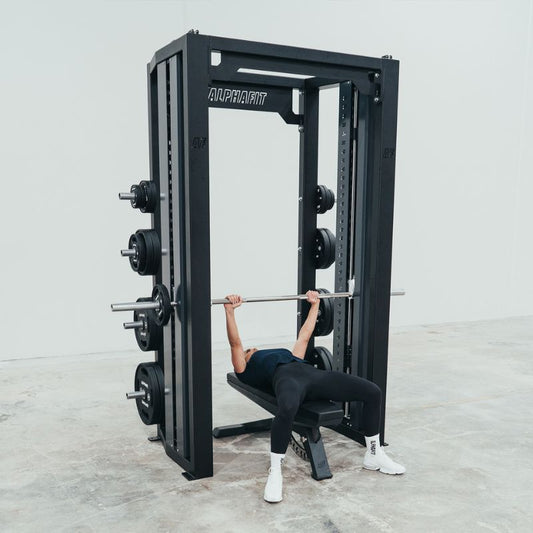 Core Vertical Smith Machine with Top Stop